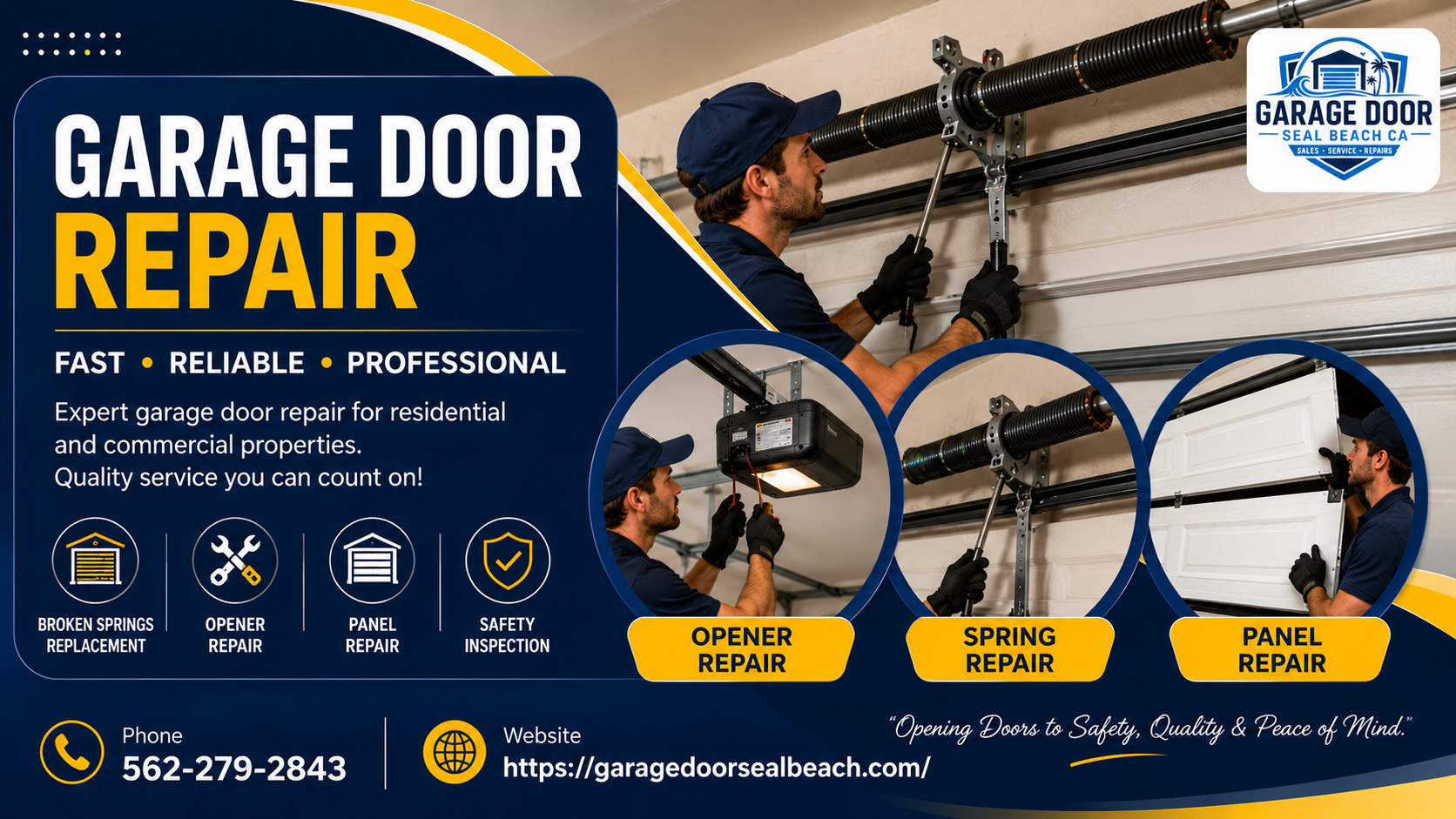 Garage Door Seal Beach CA